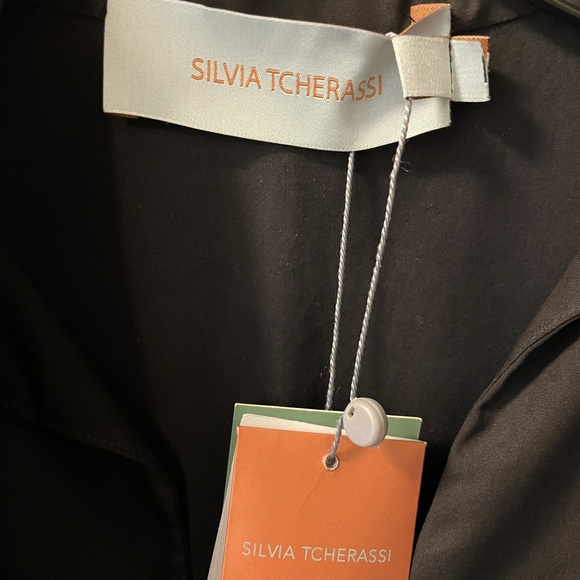 SILVIA TCHERASSI Gemma Poplin Puff-Sleeve Blouse - Picture 5 of 5